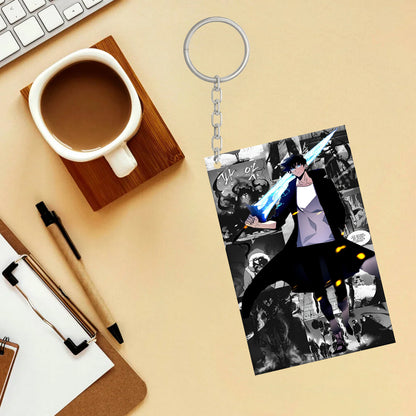 Solo Leveling Anime Unique Style 4 pcs Combo Keychain